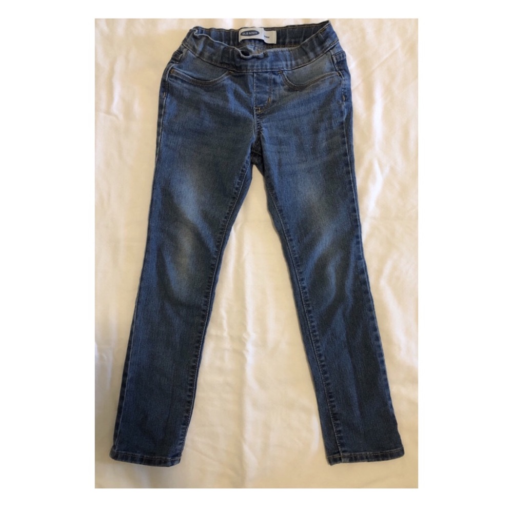 Denim skinny jeans